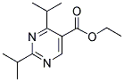 ETHYL-2,4-DIISOPROPYL-5-PYRIMIDINE CARBOXYLATE Struktur