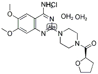 (R)-(+)-TERAZOSIN HYDROCHLORIDE DIHYDRATE Struktur