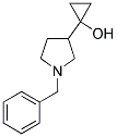 1-(1-BENZYL-PYRROLIDIN-3-YL)-CYCLOPROPANOL Struktur