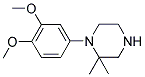 1-(3,4-DIMETHOXYPHENYL)-2,2-DIMETHYLPIPERAZINE Struktur