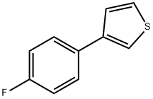 3-(4-FLUORO-PHENYL)-THIOPHENE Struktur