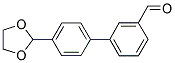 4'-(1,3-DIOXOLAN-2-YL)[1,1'-BIPHENYL]-3-CARBALDEHYDE Struktur