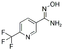 6-(TRIFLUOROMETHYL)PYRIDINE-3-AMIDOXIME Struktur