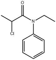 2-CHLORO-N-ETHYL-N-PHENYLPROPANAMIDE Struktur