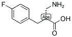 (R)-2-AMINOMETHYL-3-(4-FLUORO-PHENYL)-PROPIONIC ACID Struktur