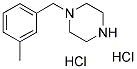 1-(3-METHYL-BENZYL)-PIPERAZINE DIHYDROCHLORIDE Struktur