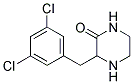 3-(3,5-DICHLORO-BENZYL)-PIPERAZIN-2-ONE Struktur