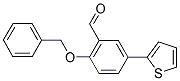 2-(BENZYLOXY)-5-(2-THIENYL)BENZALDEHYDE Struktur