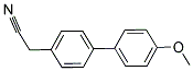 (4'-METHOXY[1,1'-BIPHENYL]-4-YL)ACETONITRILE Struktur