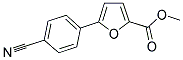 5-(4-CYANOPHENYL)FURAN-2-CARBOXYLIC ACID METHYL ESTER Struktur