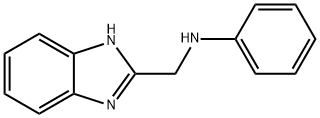 (1H-BENZOIMIDAZOL-2-YLMETHYL)-PHENYL-AMINE Struktur