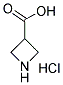 AZETIDINE-3-CARBOXYLIC ACID HYDROCHLORIDE Struktur