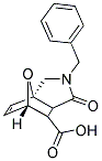 2-BENZYL-1-OXO-1,2,3,6,7,7A-HEXAHYDRO-3A,6-EPOXYISOINDOLE-7-CARBOXYLIC ACID Struktur