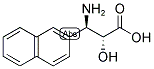 3-(R)-AMINO-2-(R)-HYDROXY-3-NAPHTHALEN-2-YL-PROPIONIC ACID Struktur