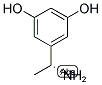 (R)-5-(1-AMINOETHYL)BENZENE-1,3-DIOL Struktur