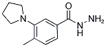 4-METHYL-3-PYRROLIDIN-1-YL-BENZOIC ACID HYDRAZIDE Struktur