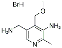 3-AMINO-5-AMINOMETHYL-4-METHOXYMETHYL-2-METHYLPYRIDINE HYDROBROMIDE Struktur