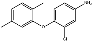 3-CHLORO-4-(2,5-DIMETHYLPHENOXY)ANILINE Struktur