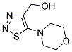 (5-MORPHOLIN-4-YL-1,2,3-THIADIAZOL-4-YL)METHANOL Struktur