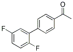 4'-(2,5-DIFLUOROPHENYL)ACETOPHENONE Struktur