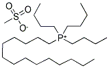 TRIBUTYL(TETRADECYL)PHOSPHONIUM METHANESULFONATE Struktur