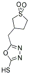 5-[(1,1-DIOXIDOTETRAHYDROTHIEN-3-YL)METHYL]-1,3,4-OXADIAZOLE-2-THIOL Struktur