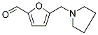5-(PYRROLIDIN-1-YLMETHYL)-2-FURALDEHYDE Struktur