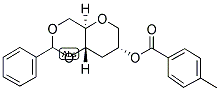 1,5-ANHYDRO-4,6-O-BENZYLIDENE-3-DEOXY-2-O-P-TOLUOYL-D-GLUCITOL Struktur