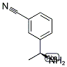 (S)-3-(1-AMINOETHYL)BENZONITRILE Struktur