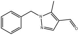 1-BENZYL-5-METHYL-1H-PYRAZOLE-4-CARBALDEHYDE Struktur