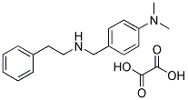 DIMETHYL-[4-(PHENETHYLAMINO-METHYL)-PHENYL]-AMINEOXALATE Struktur