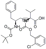 BOC-PHE-((R)-[2-CL-Z])-VAL-OH Struktur