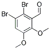 2,3-DIBROMO-5,6-DIMETHOXY-BENZALDEHYDE Struktur