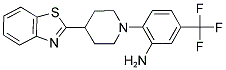 2-(4-BENZOTHIAZOL-2-YL-PIPERIDIN-1-YL)-5-TRIFLUOROMETHYL-PHENYLAMINE Struktur