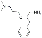 N-[3-(2-AMINO-1-BENZYLETHOXY)PROPYL]-N,N-DIMETHYLAMINE Struktur