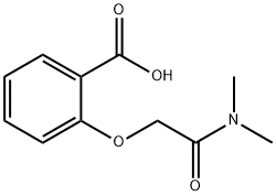 2-[2-(DIMETHYLAMINO)-2-OXOETHOXY]BENZOIC ACID Struktur