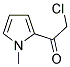 2-CHLORO-1-(1-METHYL-1H-PYRROL-2-YL)ETHANONE Struktur