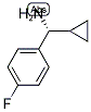 (1R)CYCLOPROPYL(4-FLUOROPHENYL)METHYLAMINE Struktur