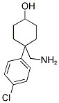 4-(AMINOMETHYL)-4-(4-CHLOROPHENYL)CYCLOHEXANOL Structure