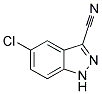 5-CHLORO-1H-INDAZOLE-3-CARBONITRILE Struktur