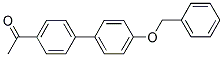 1-[4'-(BENZYLOXY)[1,1'-BIPHENYL]-4-YL]ETHANONE Struktur