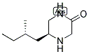 (S)-5-((S)-2-METHYL-BUTYL)-PIPERAZIN-2-ONE Struktur