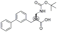 (S)-3-BIPHENYL-3-YL-2-(TERT-BUTOXYCARBONYLAMINO-METHYL)-PROPIONIC ACID Struktur