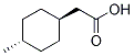 TRANS-(4-METHYL-CYCLOHEXYL)-ACETIC ACID Struktur