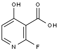 2-FLUORO-4-HYDROXYNICOTINIC ACID Structure