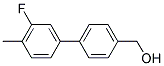 (3'-FLUORO-4'-METHYLBIPHENYL-4-YL)-METHANOL Struktur