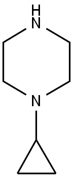 1-CYCLOPROPYLPIPERAZINE Struktur