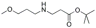 3-(3-METHOXY-PROPYLAMINO)-PROPIONIC ACID TERT-BUTYL ESTER Struktur