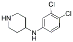 (3,4-DICHLORO-PHENYL)-PIPERIDIN-4-YL-AMINE Struktur