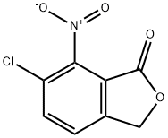 6-CHLORO-7-NITRO-3 H-ISOBENZOFURAN-1-ONE Struktur